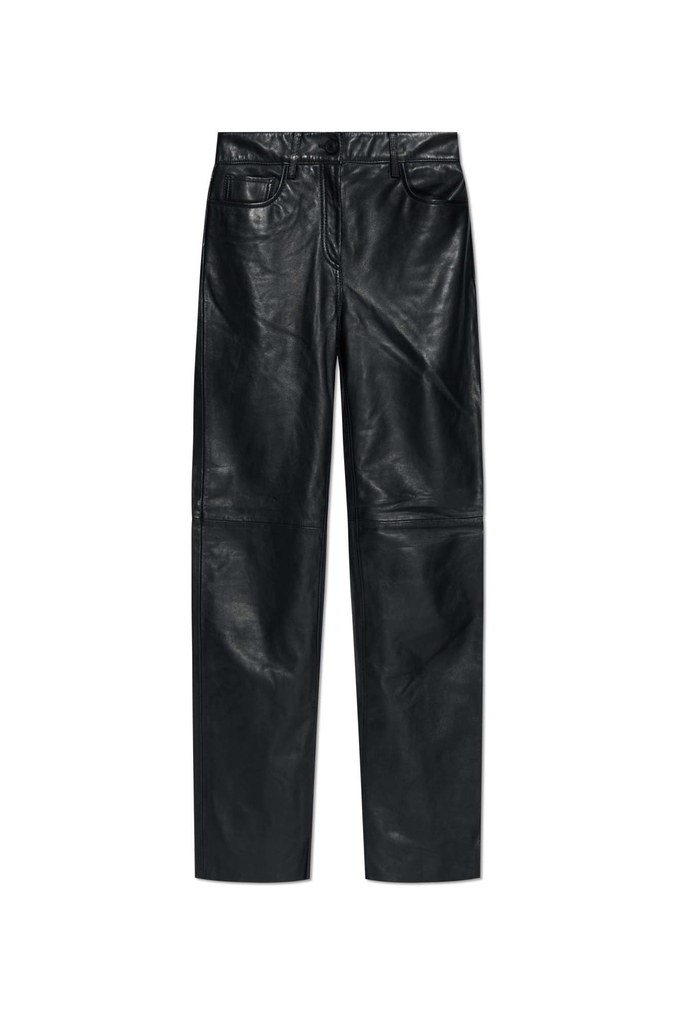 パンツ THE LATEST FW24 'Alma' pants (SVW03101T0198LN BLACK) AllSaints Leather pants Saige | Women's Clothing | Vitkac